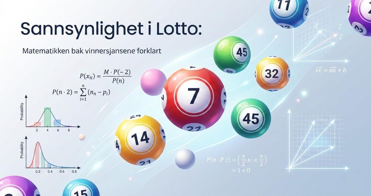 Sannsynlighet i Lotto: Matematikken bak vinnersjansene forklart